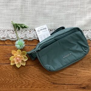 Athleta Teal All About Crossbody Belt Bag